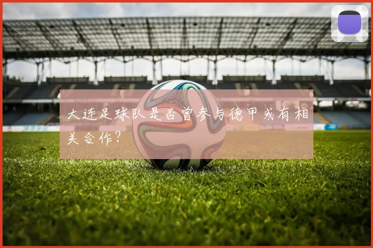 大连足球队是否曾参与德甲或有相关合作？